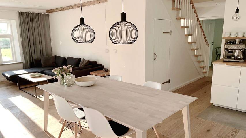 Ferienhaus für 7 Personen, mit Terrasse und Sauna sowie Garten in Süderdeich