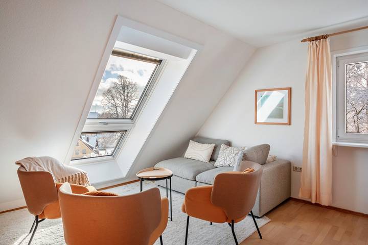 Ferienwohnung für 6 Personen, mit Garten, kinderfreundlich