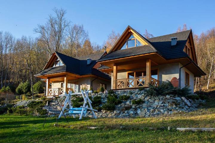 Domek letniskowy dla 8 osób, z jacuzzi i ogród, Dla rodziny w Szczyrk
