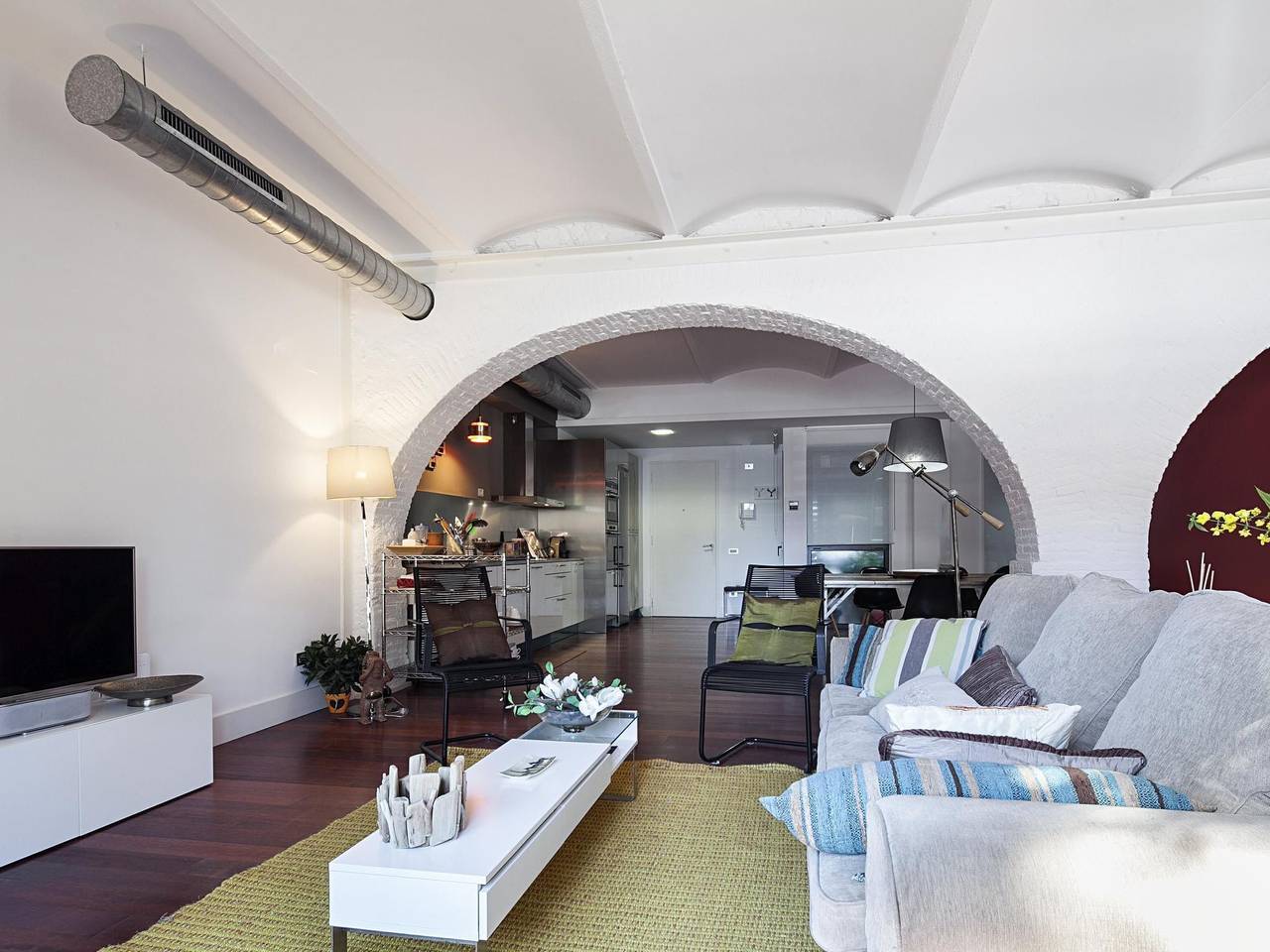 Geheel appartement, Großes Strand-Loft mit Terrasse in Barcelona Centre, Barcelona