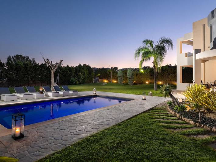 Ferienhaus für 10 Personen, mit Garten und Terrasse sowie Pool in Afantou - 3