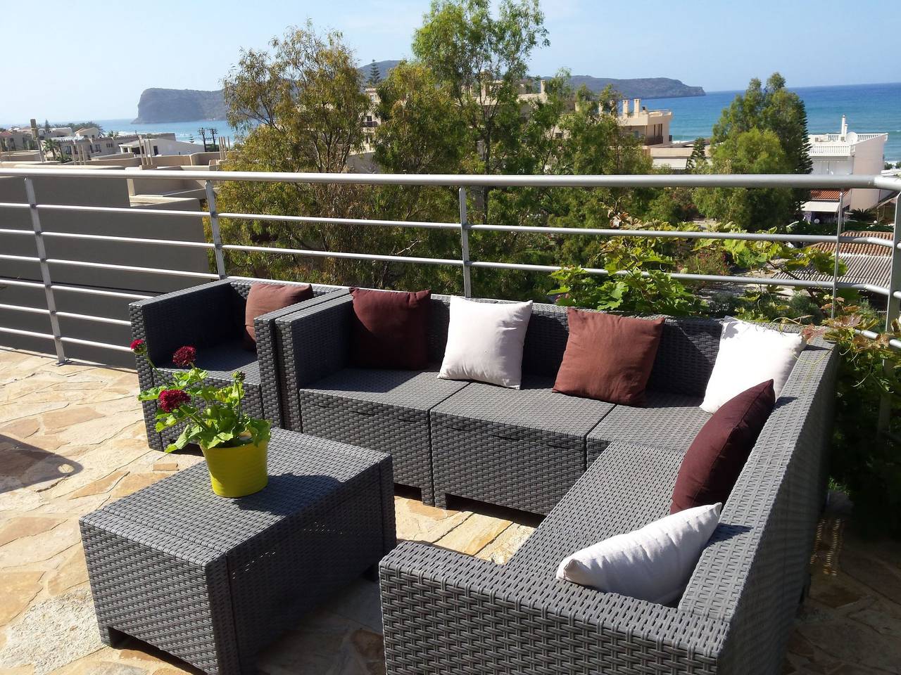 Hel leilighet, Gemütliche Ferienwohnung Rubini 4 in Kato Stalos, Agia Marina