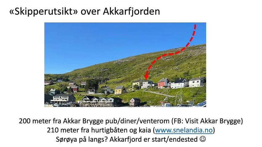 Ferienhaus für 6 Personen, mit Terrasse und Ausblick, mit Haustier in Hammerfest