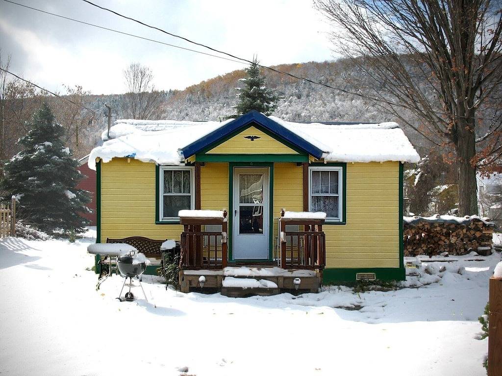 Catskill Bungalow - Tiny House Urlaub für Paare, Windham & Hunter Ny, Skifahren in Greene County (NY)