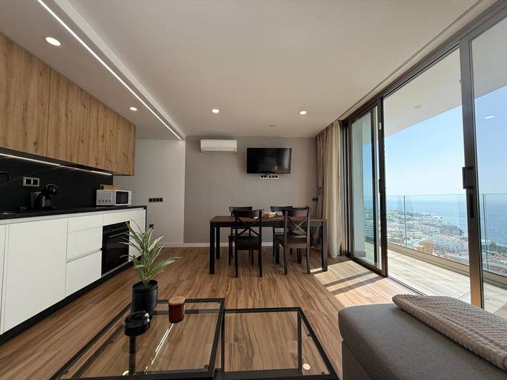 Location de vacances pour 6 personnes, avec balcon dans Los Gigantes