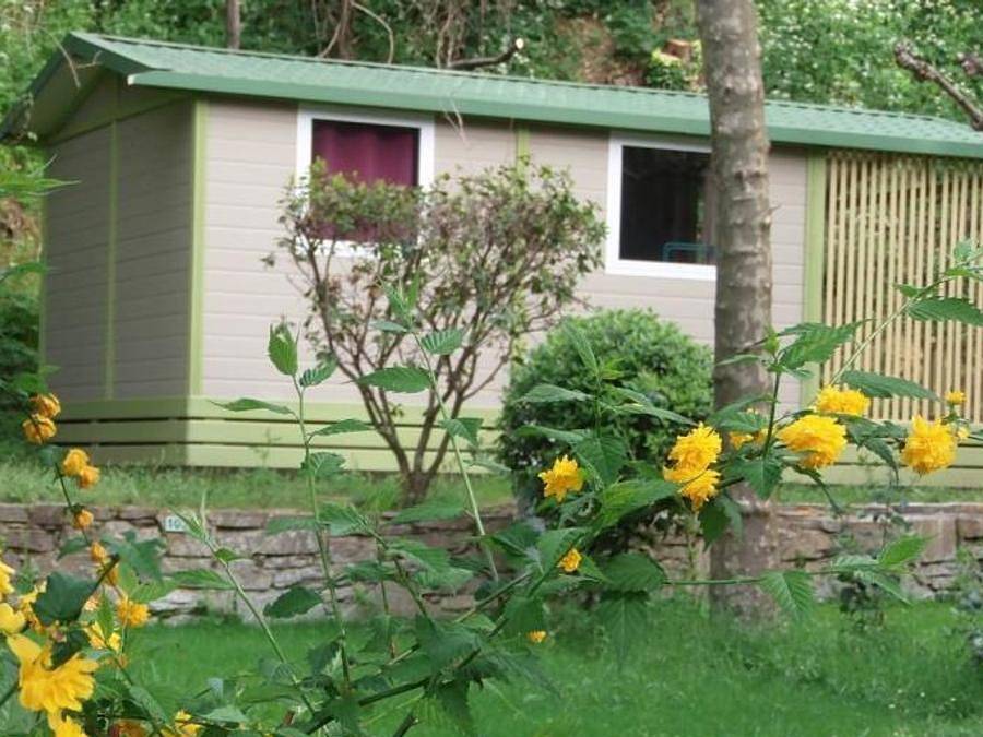 Camping Les Sources  - Chalet 2 personas - Gitotel 1 habitación in Saint-Jean-du-Gard, Cevenas