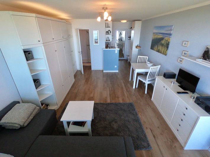 Ganze Ferienwohnung, Strandwohnung mit Meerblick in Nordfriesische Inseln (Schleswig-Holstein) (Schleswig-Holstein), Wenningstedt
