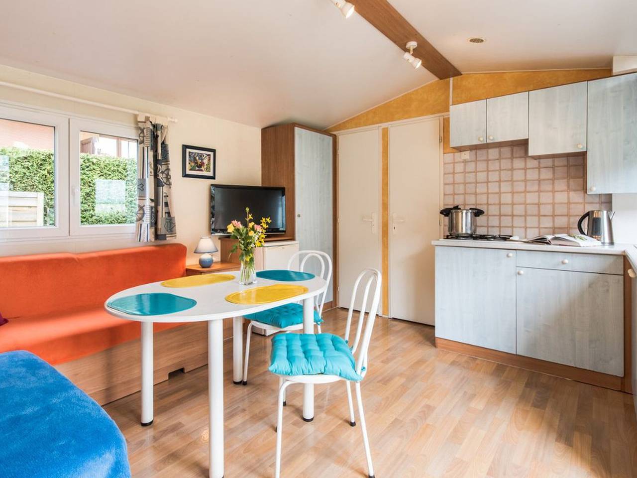 Acogedor mobil-home - 4 pers. in Aigueblanche, Savoie