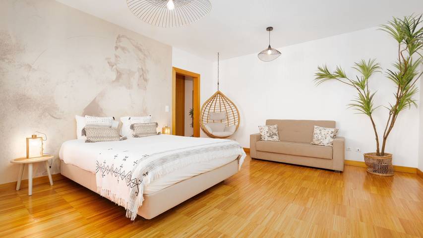 Apartamento de férias para 2 pessoas, com varanda e vista para o mar no Funchal