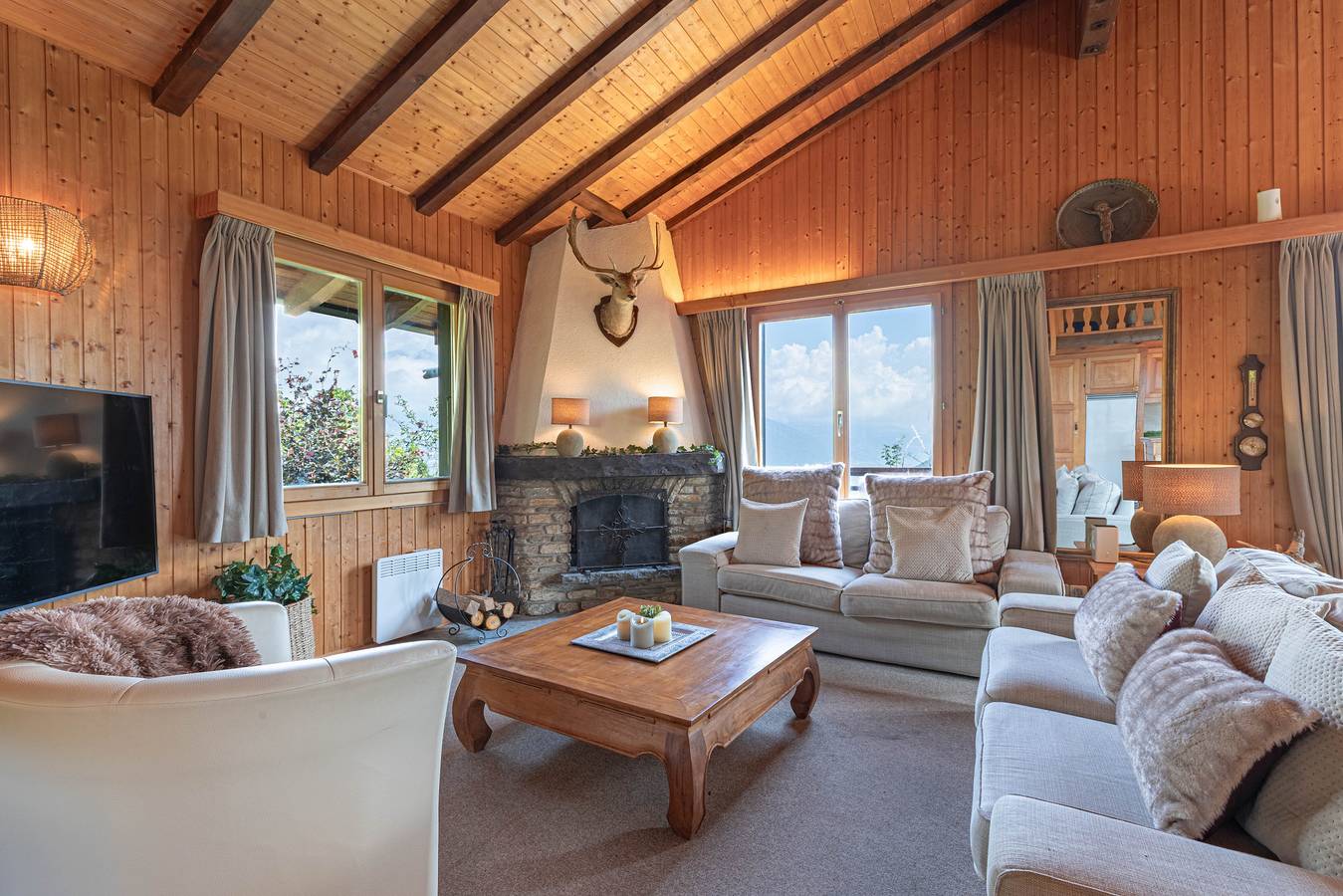 Le Petit Renard Mountain & Quiet 7 pers in Vex, Alpes del Valais