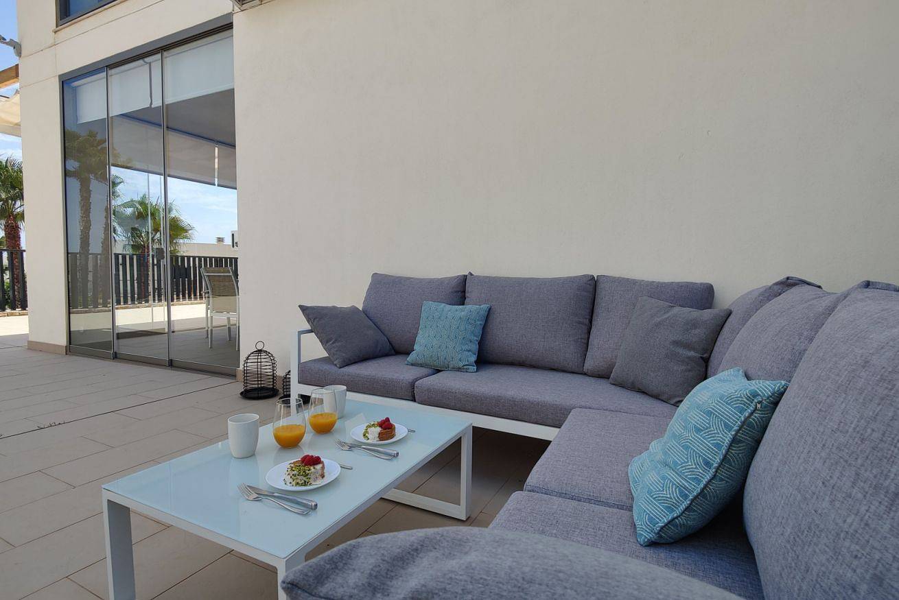 Appartement entier, Appartement de vacances pour 6 personnes avec piscine in La Vila Joiosa, Costa Blanca