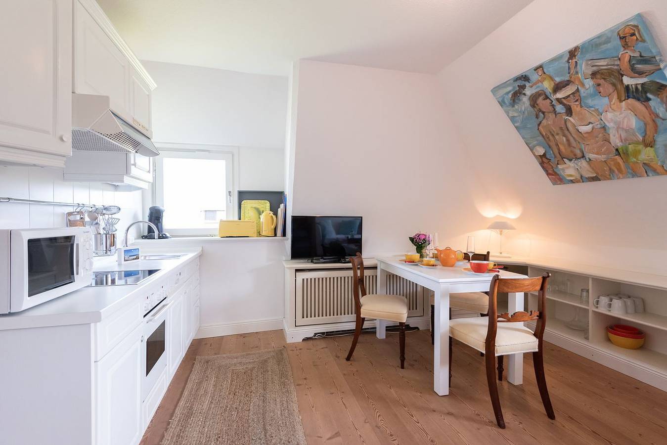 Ganze Wohnung, Gemütliche 3-Zimmer Ferienwohnung auf ca. 55 m² für 4 Personen. in Wenningstedt, Sylt