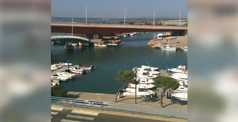 L'Hotel du port in Port-la-Nouvelle, Côte méditerranéenne (France)