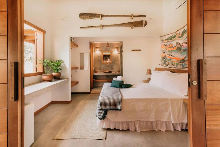 Hôtel pour 3 personnes, avec jardin