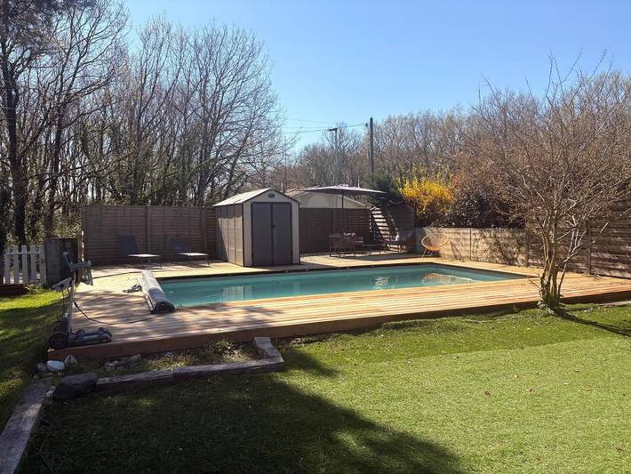 Location de vacances pour 8 personnes, avec piscine et jardin à Biganos - 2