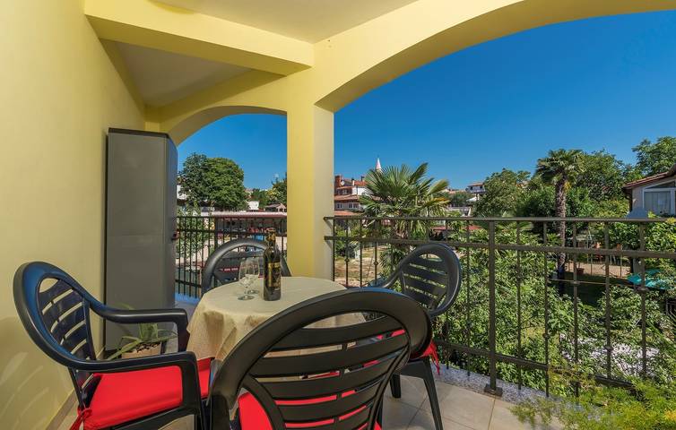 Appartement entier, Appartement de vacances pour 2 personnes avec balcon/terrasse in Tar (Croatia), Tar-Vabriga