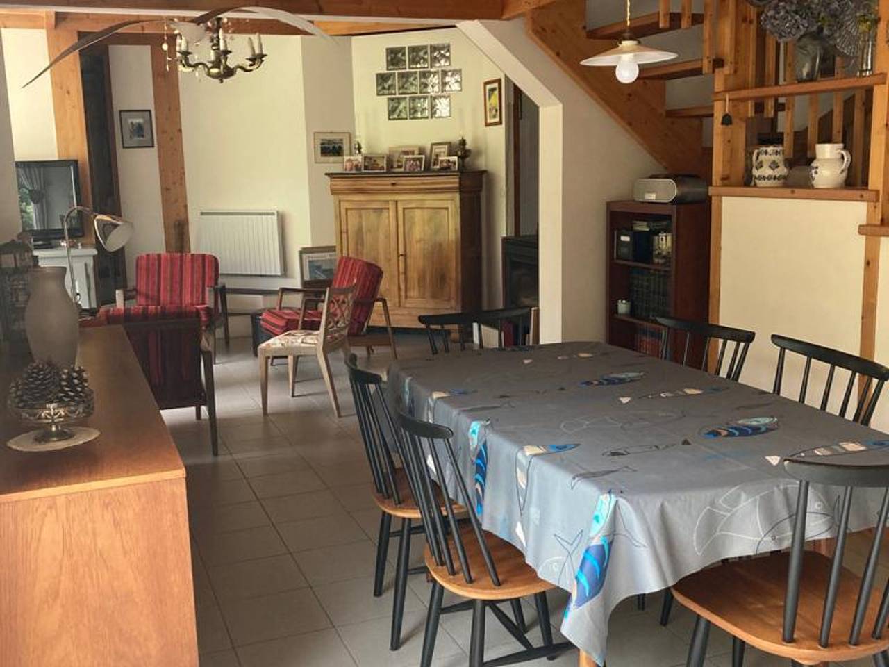 A pasos de playas, casa con jardín, para familias, tranquilad y confort in Locmaria, Côte des Mégalithes