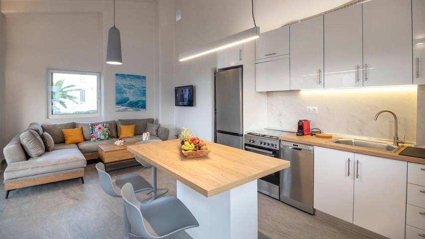 Location de vacances pour 5 personnes, avec vue et jardin dans Pefkochori - 3
