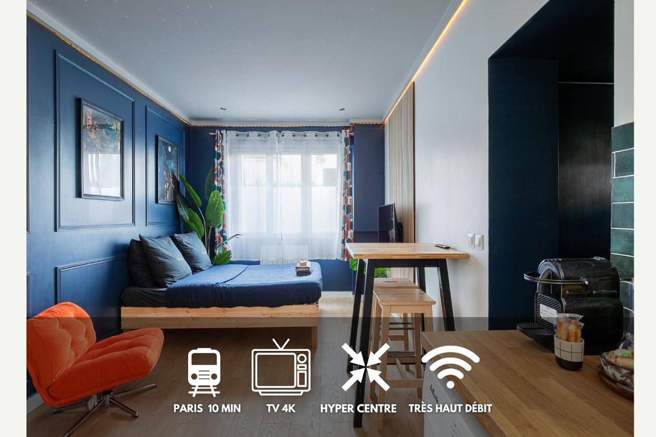 Appartement entier, One-Bedroom Apartment in Enghien-les-Bains, Val-d'Oise