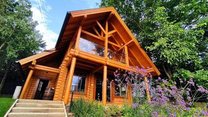 Chalet für 4 Personen, mit Whirlpool und Garten sowie Sauna in Ungarn