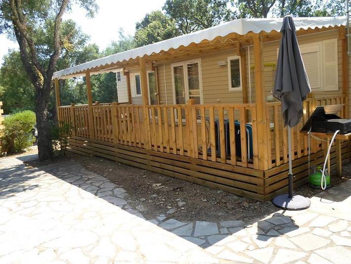 Domaine De La Bergerie - Mobilheim 6 personen - Privilège Espace A - 3 Schlafzimmer - 6 Personen in Roquebrune-sur-Argens, Mittelmeerküste (Frankreich)