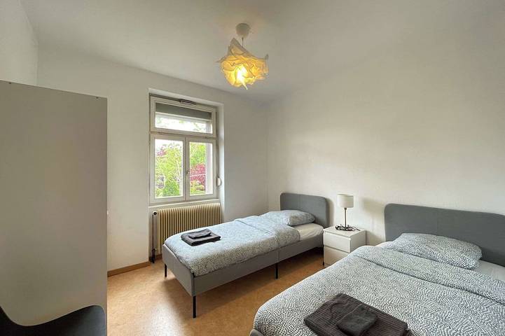 Appartement entier, 1st Central 2 Br w/ Living room + 5mn from Basel in Saint-Louis, Région de Mulhouse