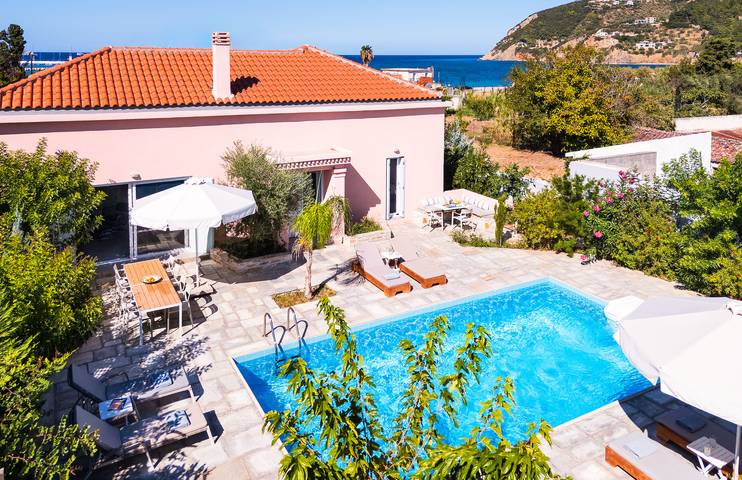 Villa pour 6 personnes, avec jardin ainsi que piscine et terrasse dans Skopelos - 2