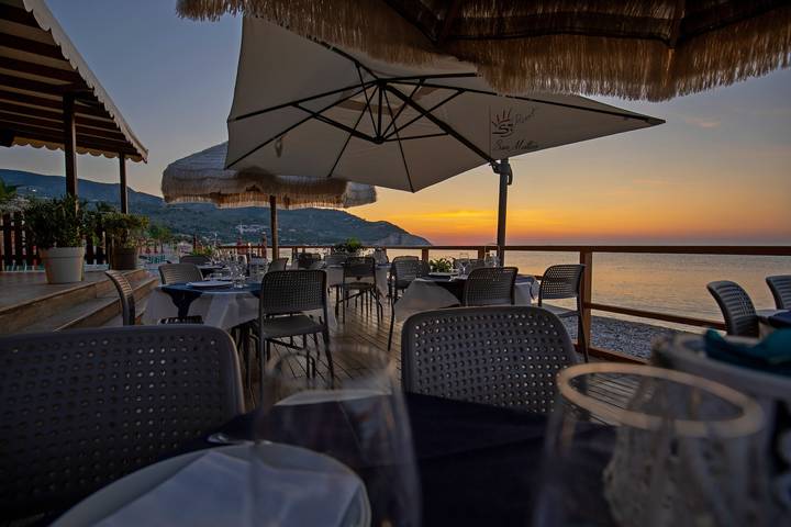 Ferienhaus "melograno" mit Pool und Privatstrand in Mattinata, Gargano