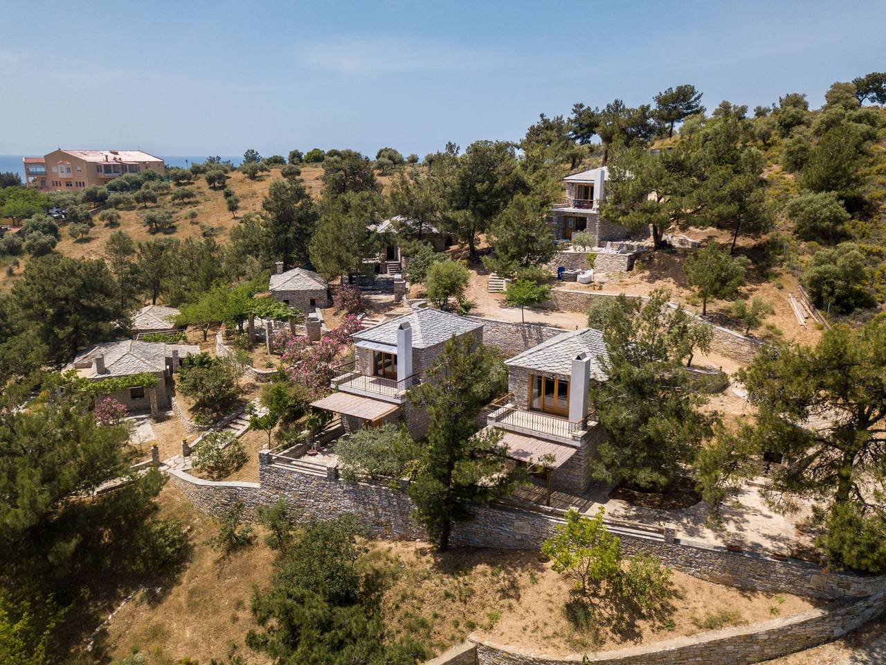 In Thasos mit Garten und Terrasse in Limenaria, Thassos