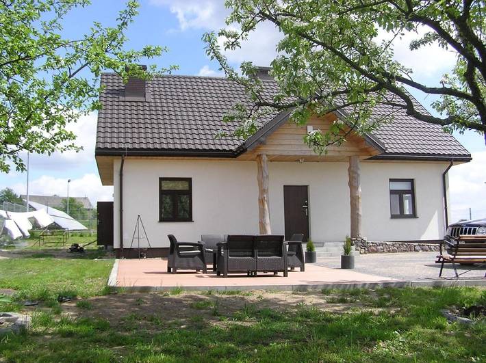 Apartament wakacyjny dla 2 osób, z Taras i Ogród oraz Widok w Goniądz