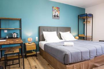 Hôtel pour 2 personnes, avec jardin à Les Pieux