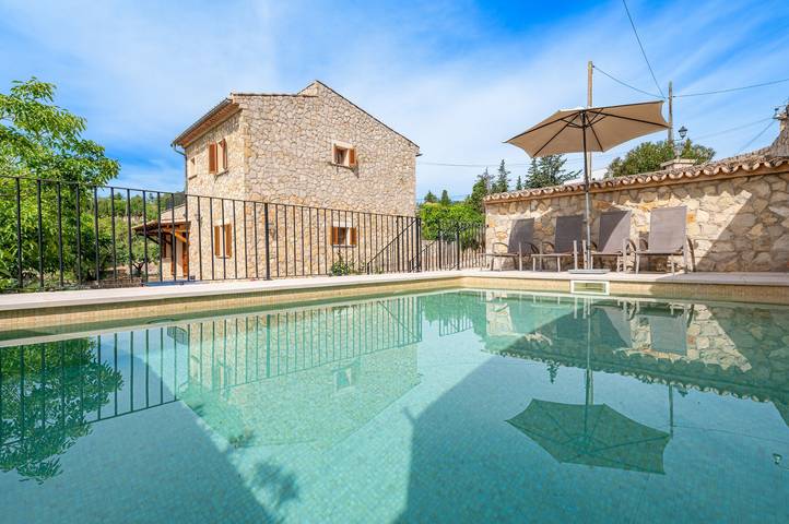 Finca für 6 Personen, mit Garten in Alaró, Mallorca Inselmitte