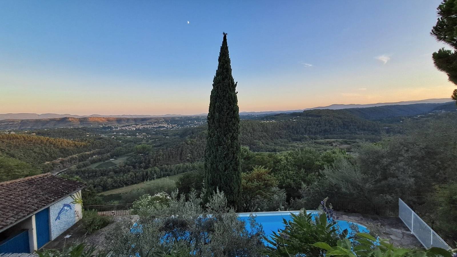 Ferienhaus mit privatem Pool & außergewöhnlicher Aussicht – Ardèche in Vernon, Parc naturel régional des Monts d'Ardèche