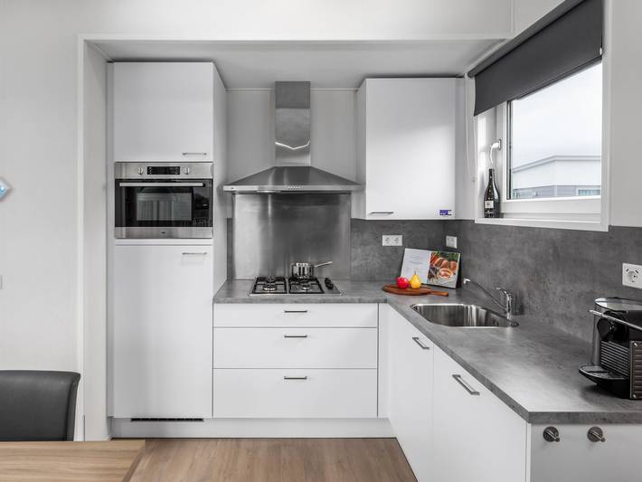 Chalet für 4 Personen, mit Terrasse und Pool sowie Garten, kinderfreundlich in Breskens - 4