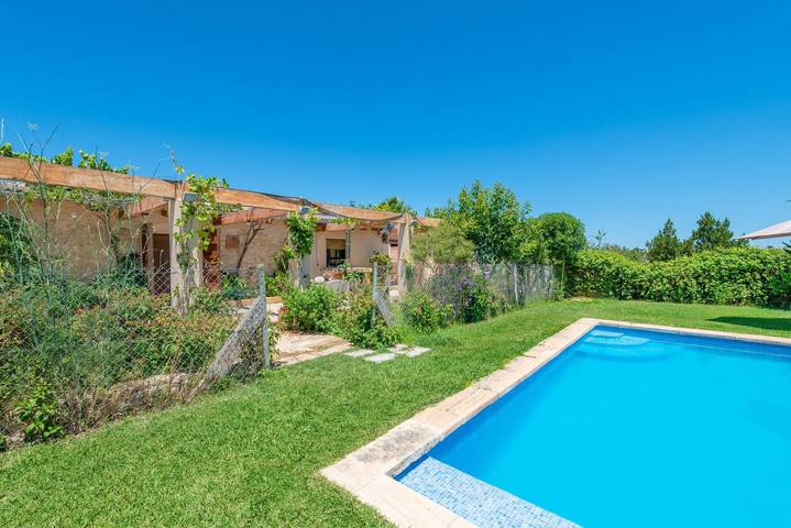 El Reboster (Carboneras) - Gemütliches Landhaus mit privatem Pool und schönem Garten. Wifi gratis in Maria de la Salut, Mallorca Inselmitte
