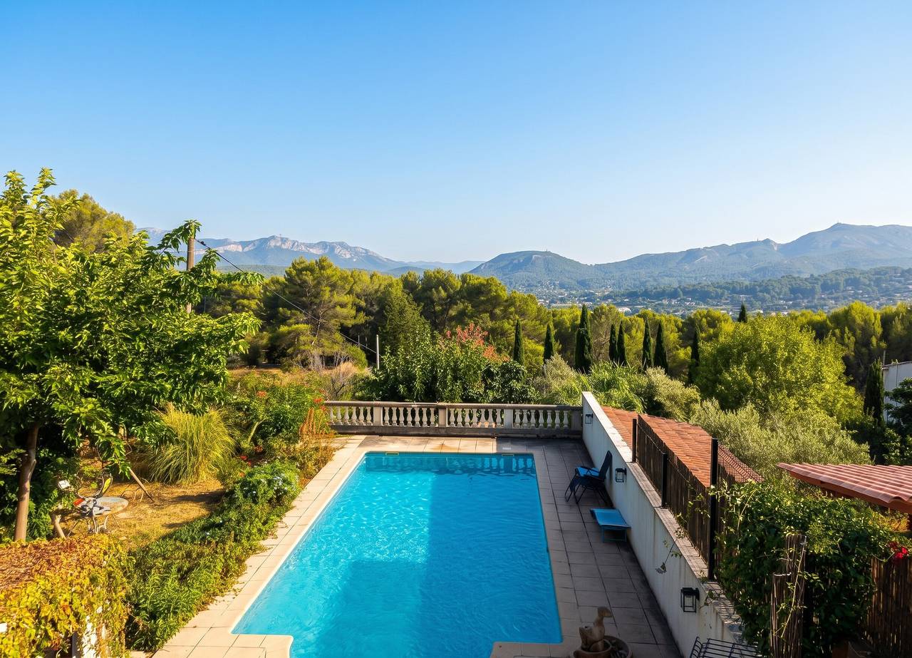 Maison accueillante La Bouilladisse 70 m² piscine in La Bouilladisse, Côte méditerranéenne (France)