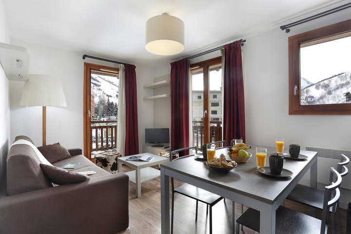 Appartement de vacances pour 4 personnes, avec balcon et balcon/terrasse dans Les Deux Alpes