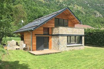 Gîte pour 8 personnes, avec jardin et balcon à Orlu