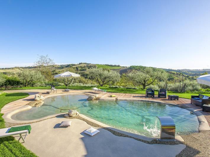 Ferienhaus für 4 Personen, mit Terrasse und Pool in Marche - 3