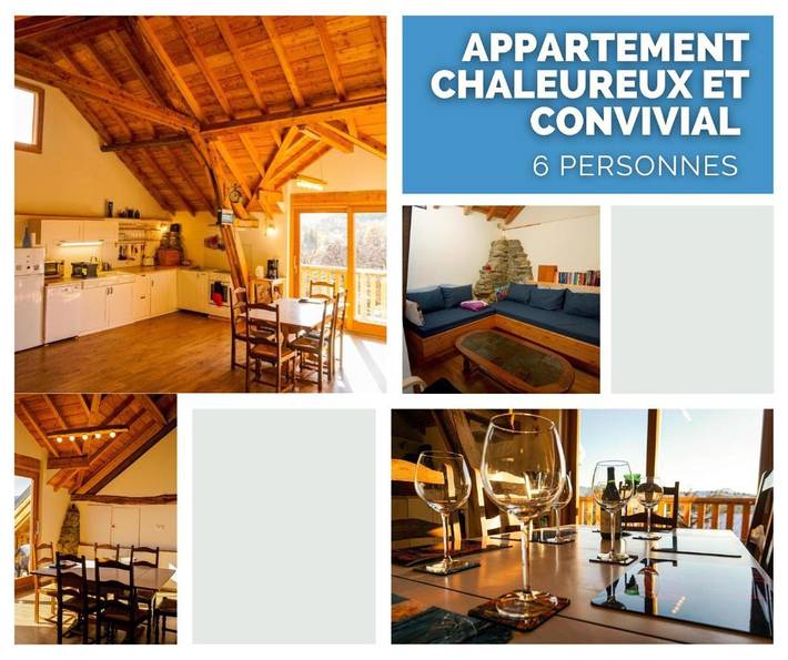 Gîte pour 6 personnes, avec vue et jardin à Prunières - 3