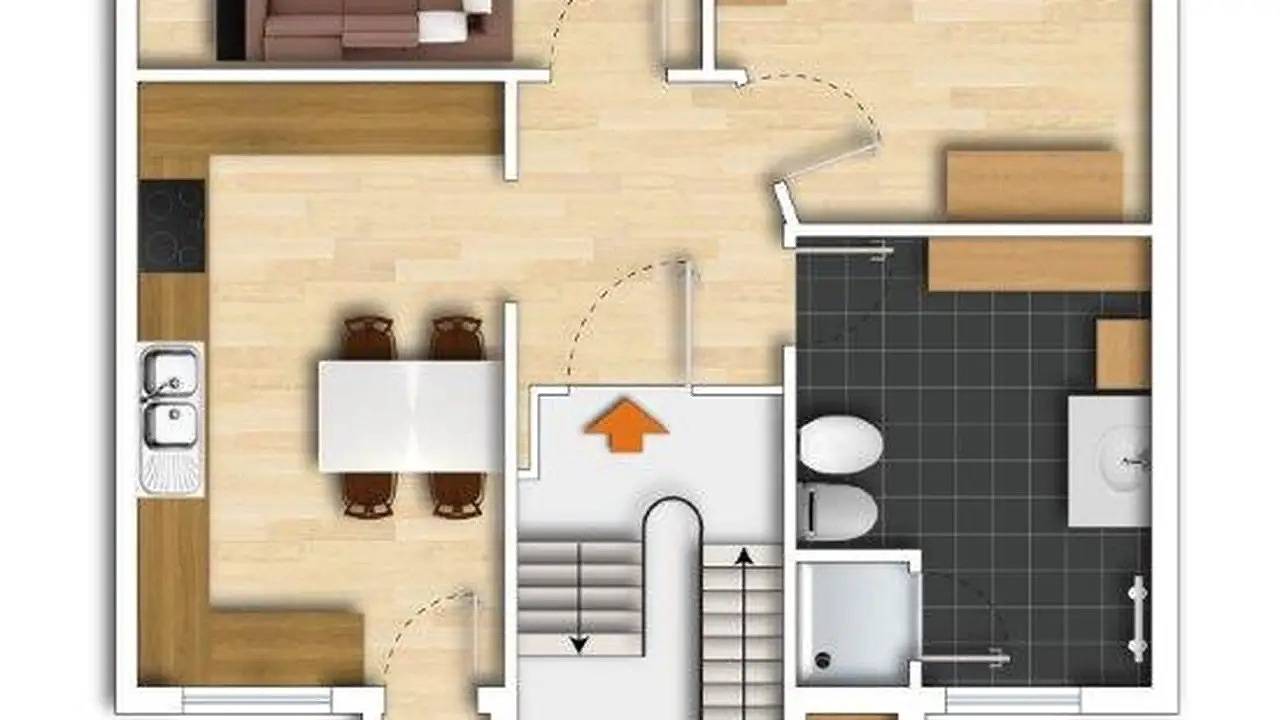 Ganze Ferienwohnung, Ferienwohnung für 2 Personen (70 m²) in Bad Orb in Bad Orb, Main-Kinzig-Kreis