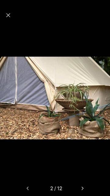 Zelt für 2 Personen, mit Terrasse und Garten in Franken - 2