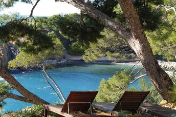 Cottage pour 8 personnes, avec terrasse et jardin, animaux acceptés dans Calanque des Figuieres