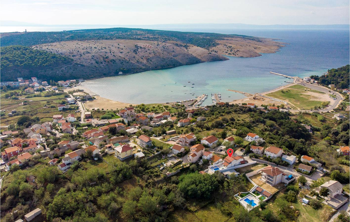 Ferienhaus für 10 Personen mit Pool in Lopar, Rab