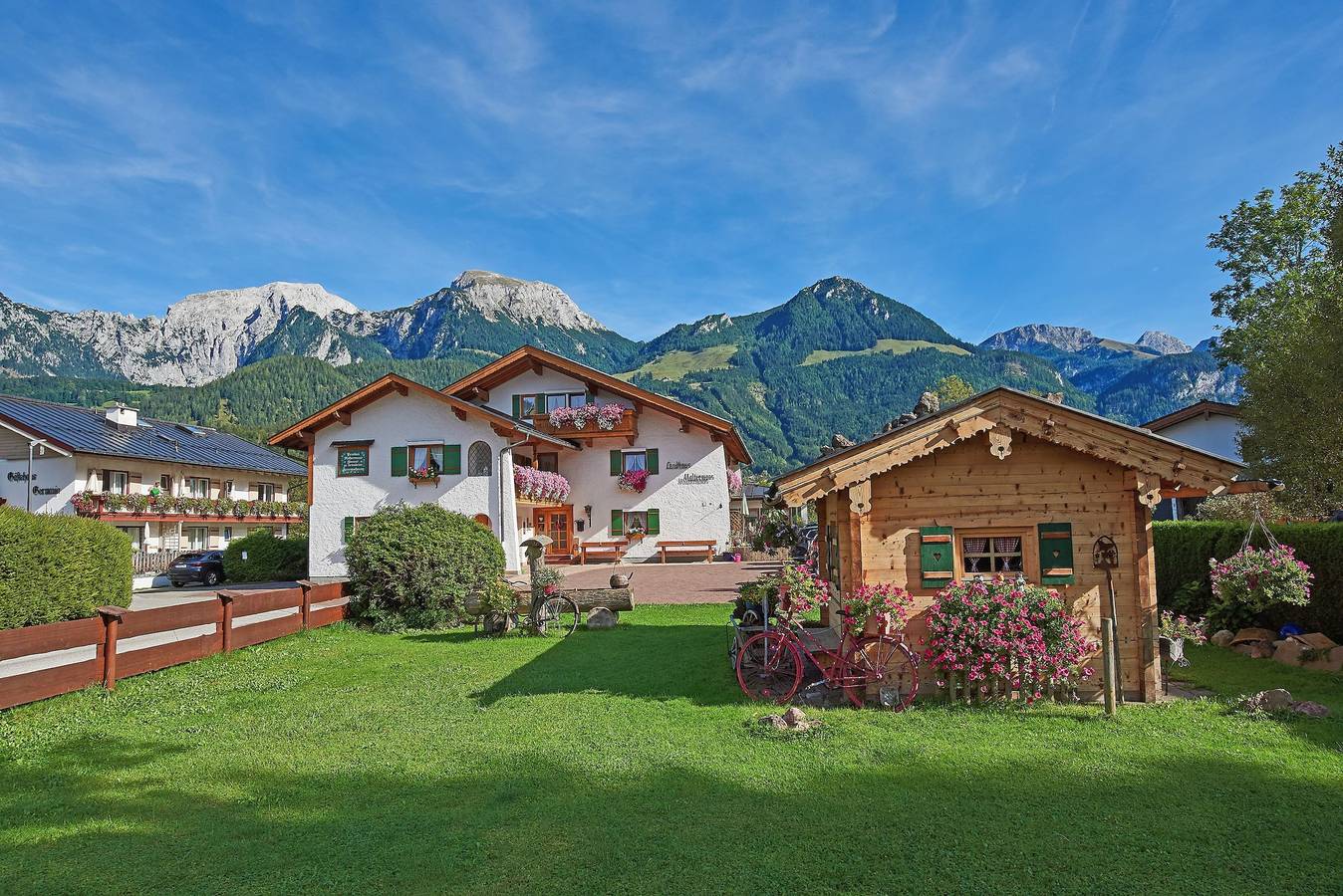 Landhaus Maltermoos - Doppelzimmer Dusche/Wc Terrasse - Nr. 1 - in Schönau am Königssee, Berchtesgadener Alpen