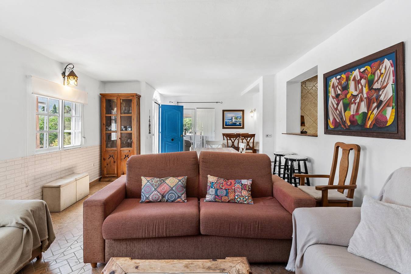 Villa 'Los Arcos' with Pool, Mountain Views, Wi-Fi, and Air Conditioning in Lauro Golf, Alhaurín de la Torre