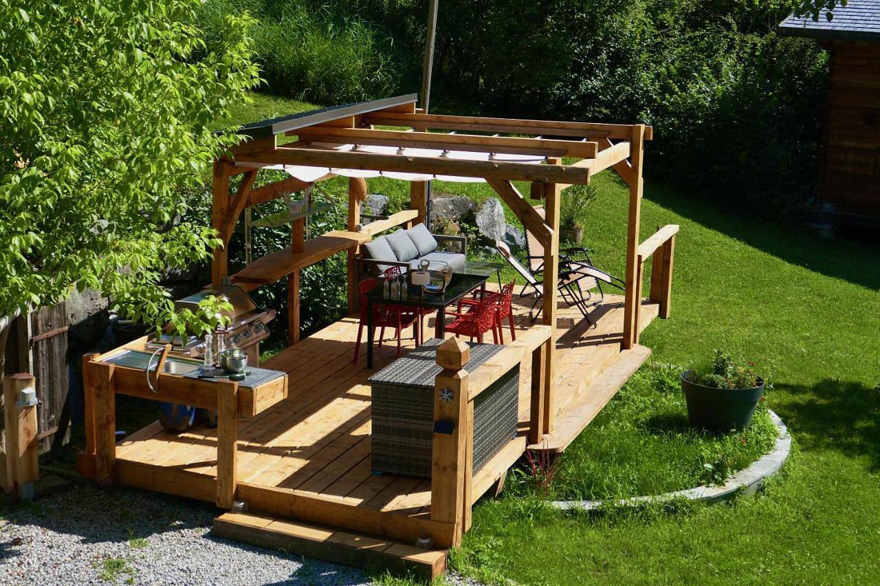 Appartement entier, Lodge plein pied avec jardin à 10min de Chamonix in Servoz, Région de Bonneville