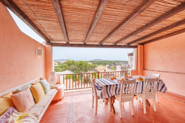 Appartement de vacances pour 4 personnes, avec terrasse et vue