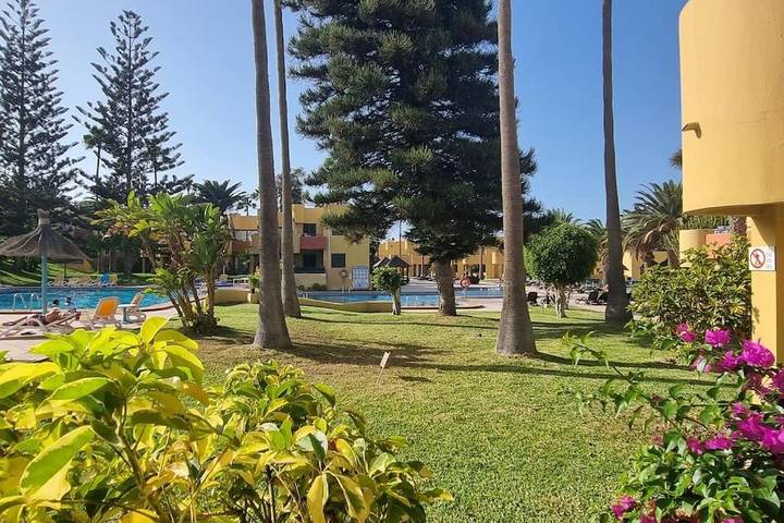Apartamento de vacaciones para 4 personas, con piscina y jardín - 1