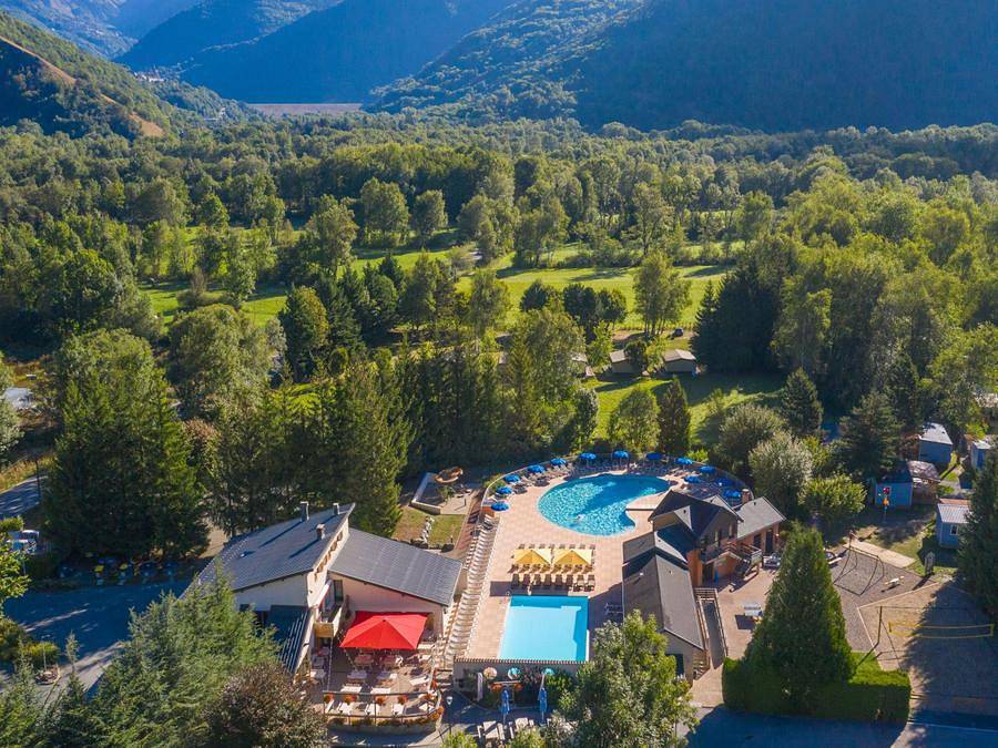 Camping Rcn Belledonne - Chalet 4 personen - Kachel in Le Bourg-d'Oisans, Nationalpark Écrins